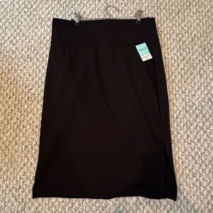 Assets black pencil skirt, 1X